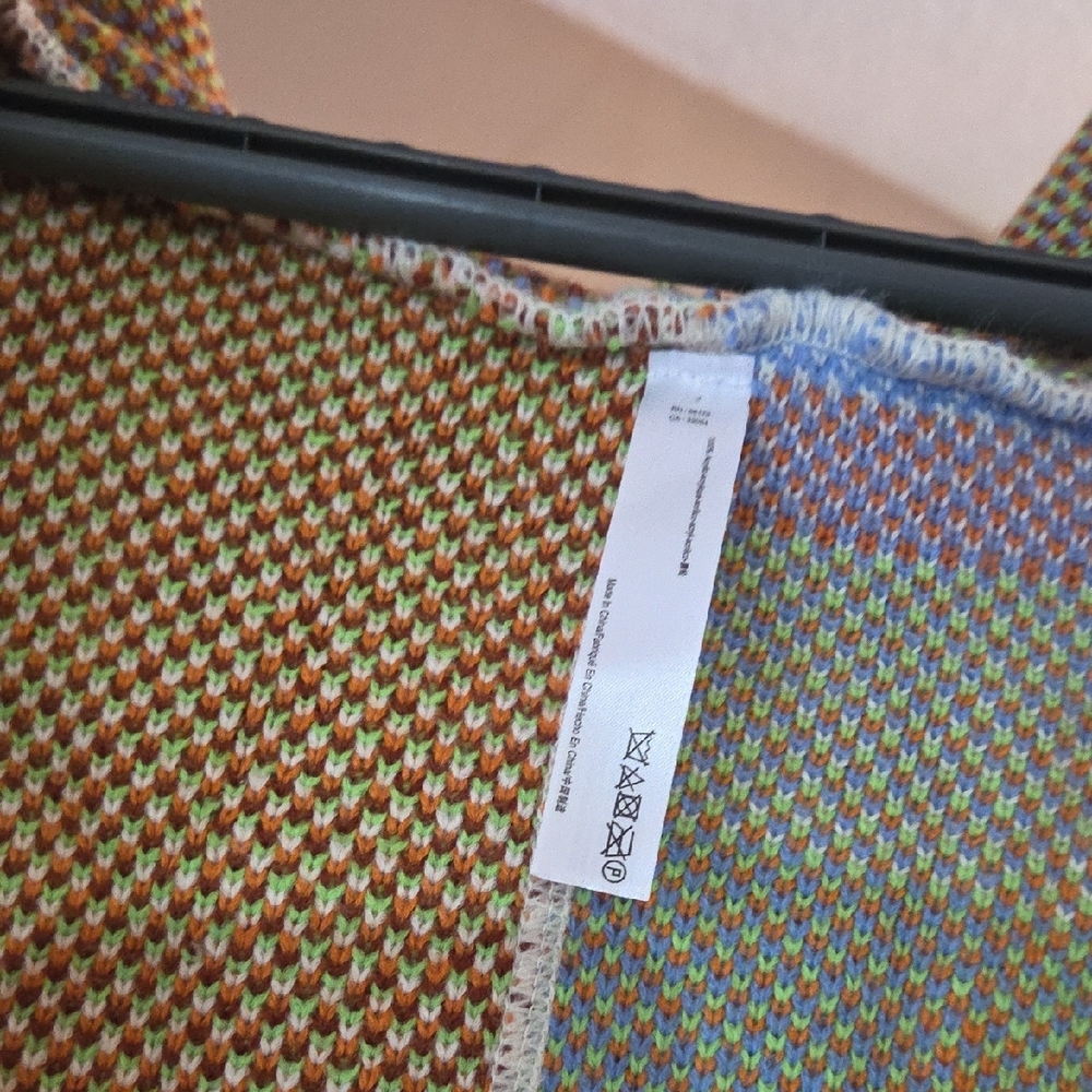 PATCHWORK Multicolor Cardigan - Picture 2 of 9